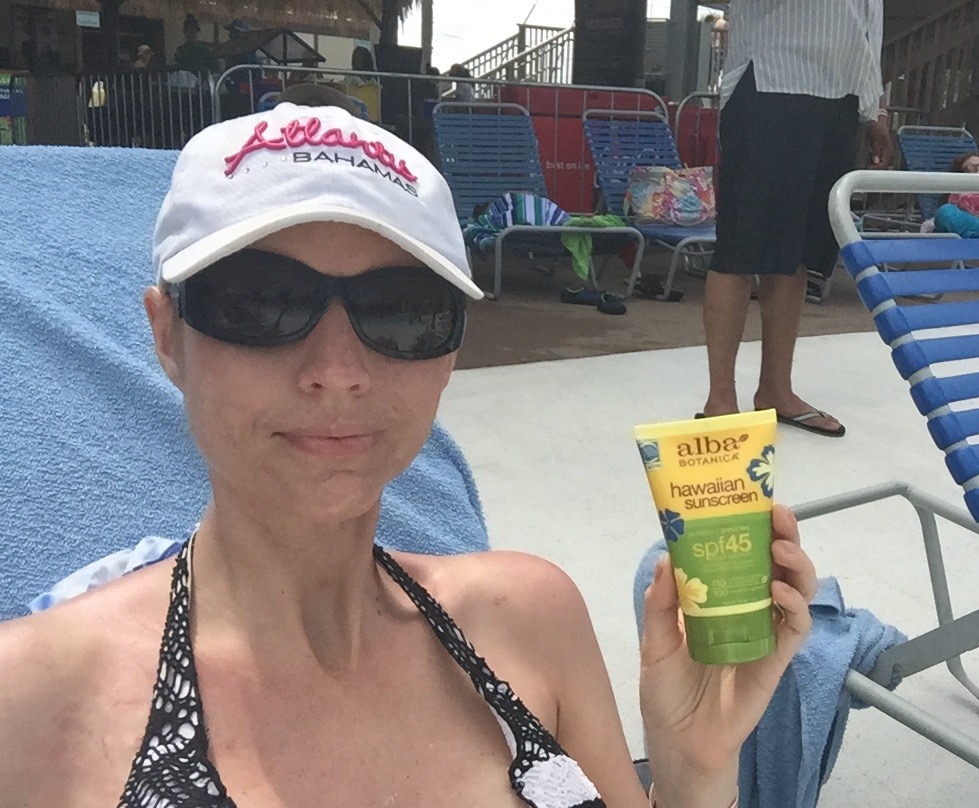 Cancer sucks!!! My new healthier sunblock & always remembering Tara Miller when thinking about prevention (lost her battle to Melanoma in her twenties)